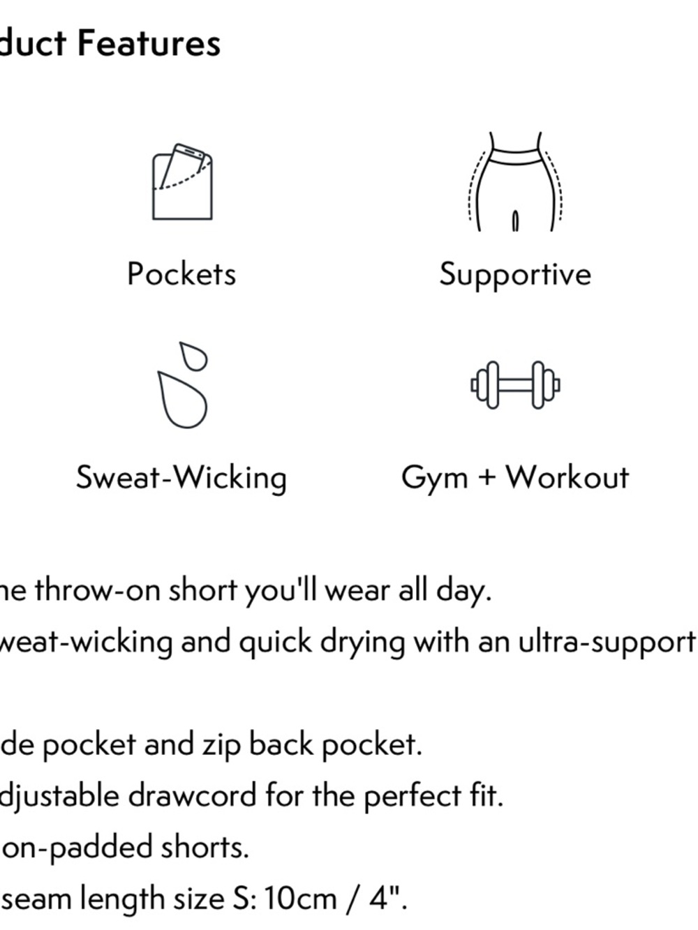 Sweaty Betty Black High-Rise Bike Shorts - Picture 6 of 7